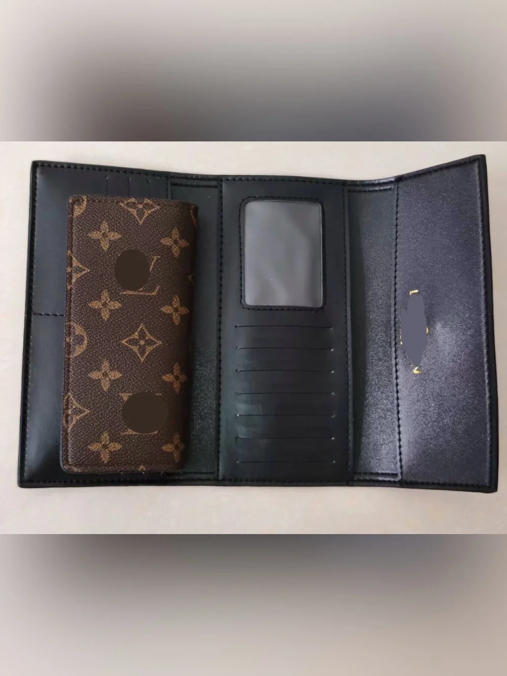 New women’s brown fashion wallet